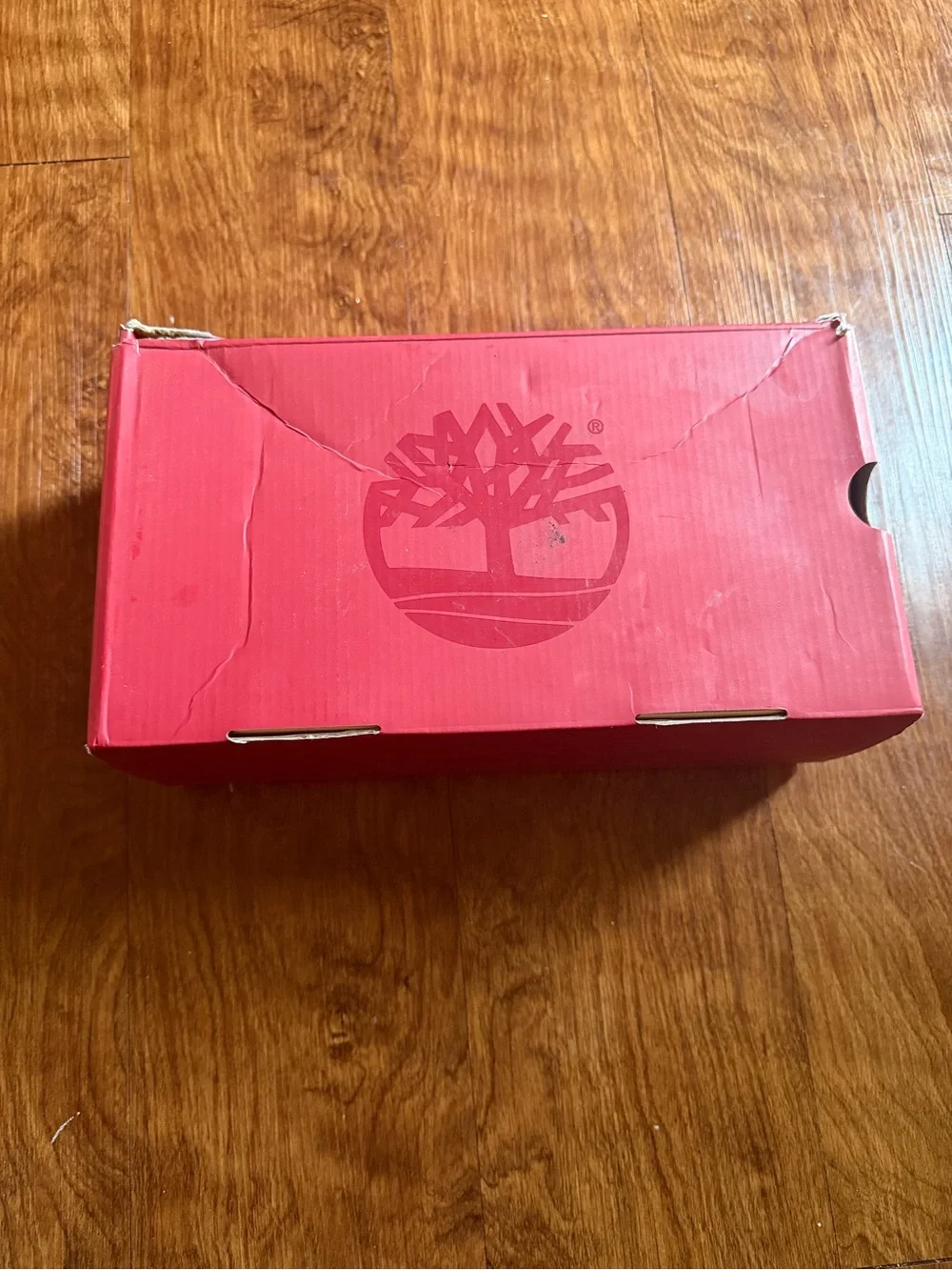 Timberland Kids Red Lace-Up Waterproof Boots